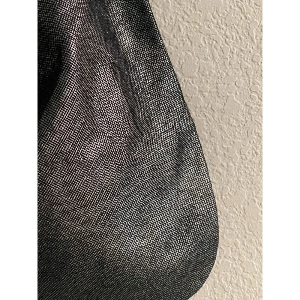 Badgley Mischka Boho Bag Shimmer Hobo Large Shoulder Handbag 15